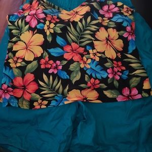 Swim suit with swim shorts